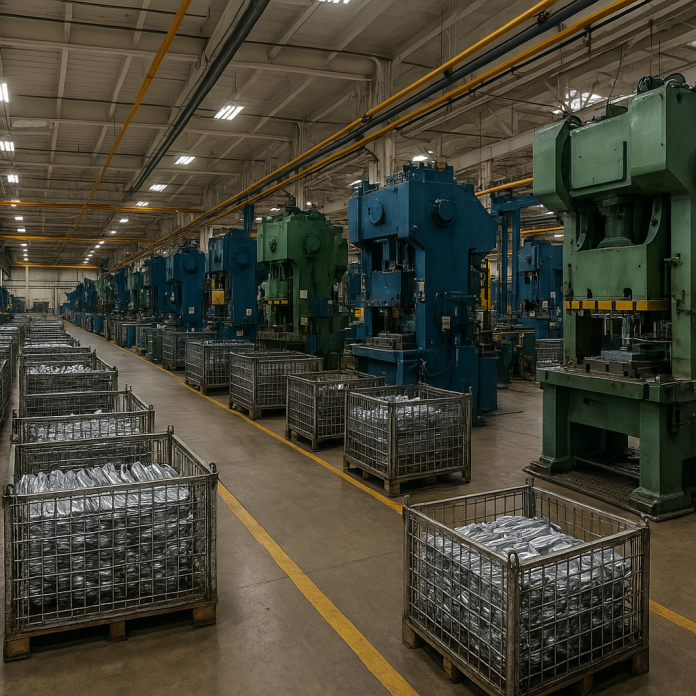 Estampación Industrial Piezas Metálicas en Frío en Girona